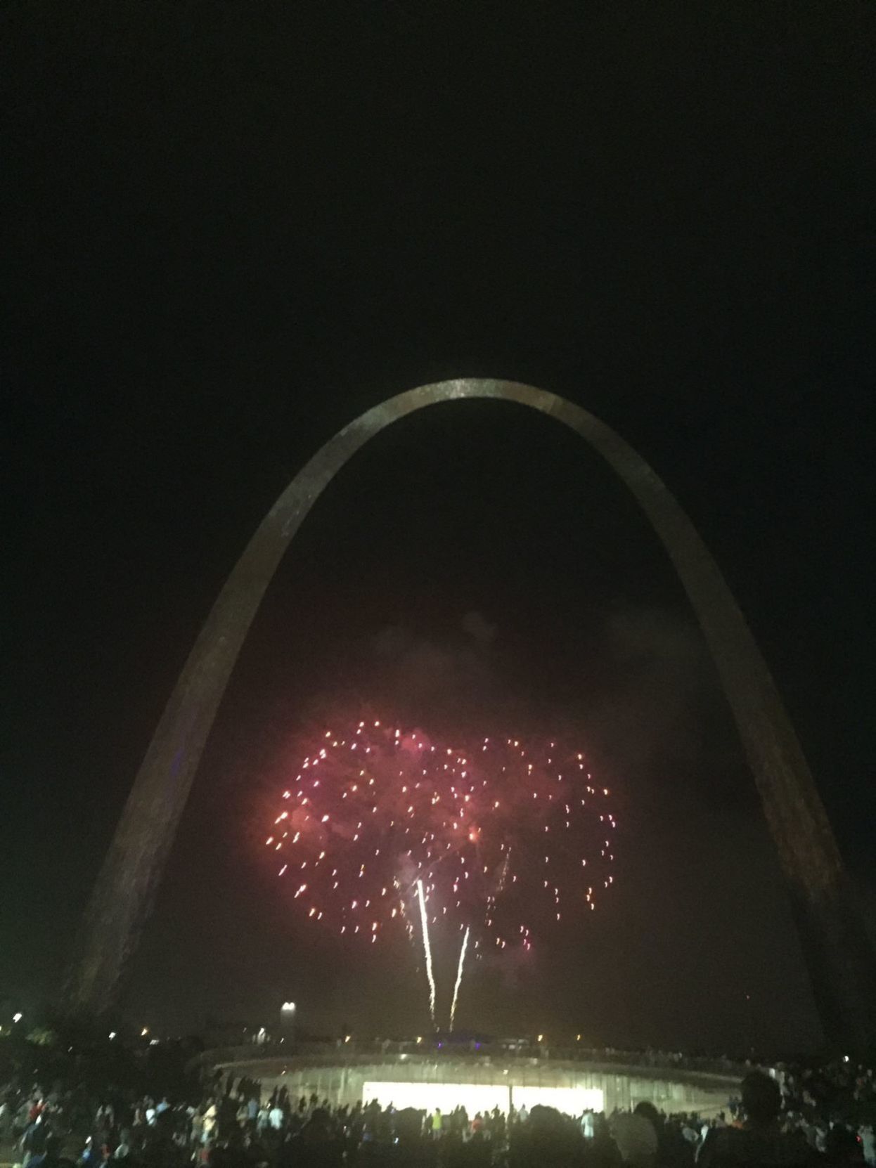Independence Day fireworks in St. Louis